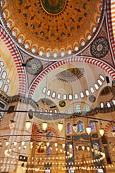 Suleymaniye Mosque in Istanbul Turkey photo