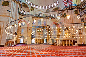 Suleymaniye Mosque in Istanbul Turkey photo