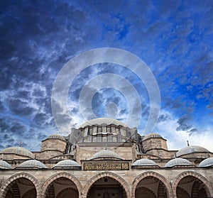 Suleymaniye Mosque in Istanbul, Turkey