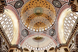 Suleymaniye Mosque in Istanbul Turkey - dome photo