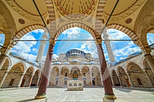 Suleymaniye Mosque in Istanbul, Turkey photo