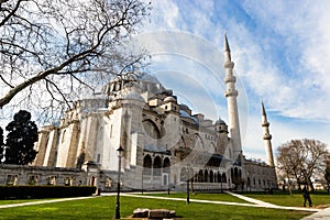 Suleymaniye mosque Suleymaniye Camii in Istanbul, Turkey