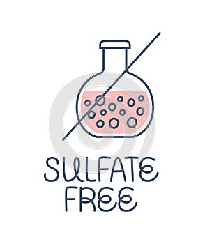 sulfate free icon