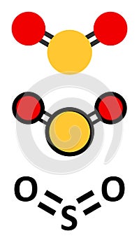 Sulfur dioxide food preservative molecule (E220). Also used in winemaking and responsible for sulfites in wine