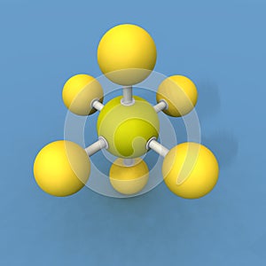 Sulfur hexafluoride photo