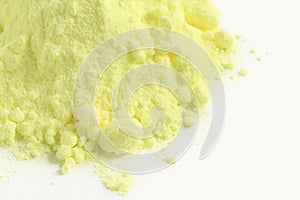 Sulfur powder photo