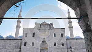 Sulmaniye Mosque in Turkey's main entrance