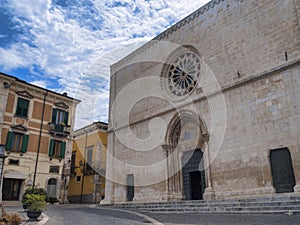 Sulmona Abruzzi, Italy, Santa Maria della Tomba church