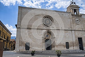 Sulmona Abruzzi, Italy, Santa Maria della Tomba church