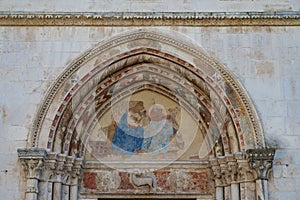 Sulmona, L\'Aquila, Abruzzo. Church of Santa Maria della Tomba