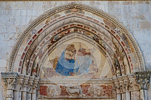 Sulmona, L\'Aquila, Abruzzo. Church of Santa Maria della Tomba