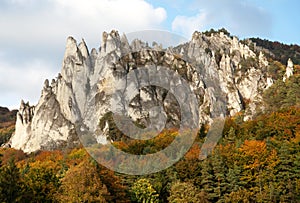 Sulov rockies - sulovske skaly - Slovakia