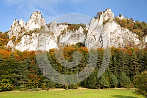 Súľovské skály - súlovské skaly - Slovensko