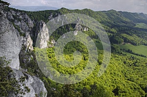 Sulov rocks and mountains, Slovakia