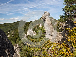 Sulov rocks, nature reserve in Slovakia