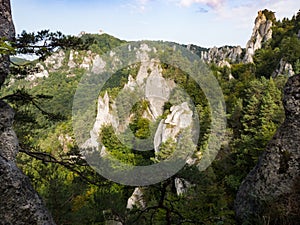 Sulov rocks, nature reserve in Slovakia