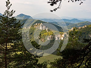 Sulov rocks, nature reserve in Slovakia