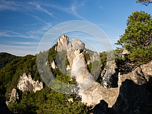 Sulov rocks, nature reserve in Slovakia