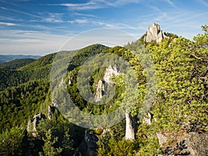 Sulov rocks, nature reserve in Slovakia