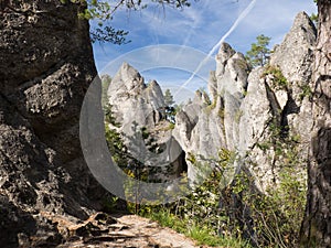 Sulov rocks, nature reserve in Slovakia