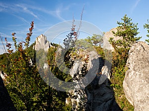 Sulov rocks, nature reserve in Slovakia