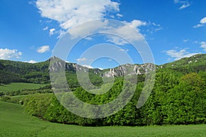 Súľovské skaly panoramatický výhľad