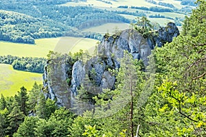 Súľovské skály, Slovensko, turistická tematika