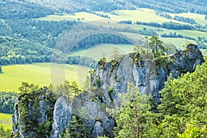 Súľovské skály, Slovensko, turistická tematika