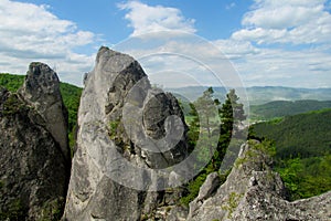 Sulov Rocks in Slovakia