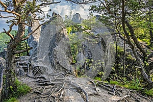 Súľovské skaly, Slovensko, téma turistika