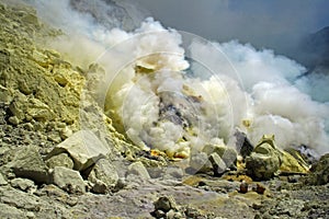 Sulphur cave