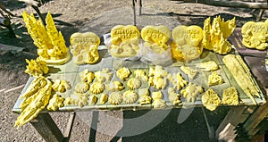 Sulphur decoration