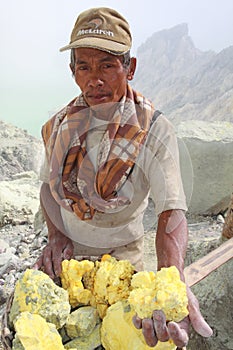 Sulphur miner