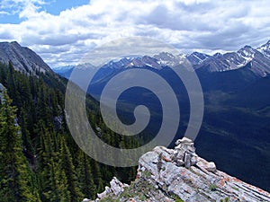 Sulphur mountain peak