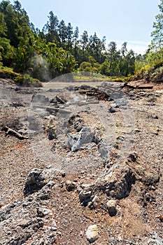 Sulphurous lakes near Manado, Indonesia