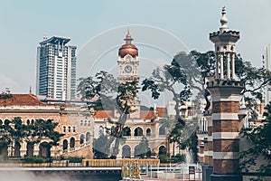 Sultan Abdul Samad Building in historical center of Kuala Lumpur