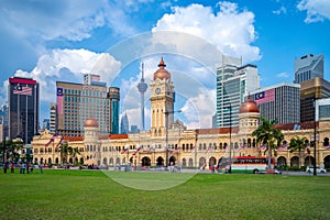 Sultan abdul samad building in Kuala Lumpur, Malaysia