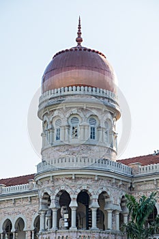 Sultan Abdul Samad building near Merdeka Square in Malaysia