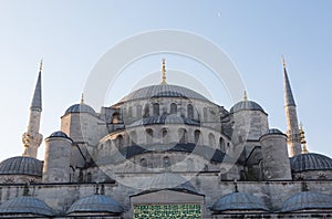 Sultan Ahmed Mosque & x28;Blue mosque& x29;