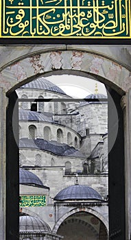 The Sultan Ahmed Mosque - Blue Mosque of Istanbul