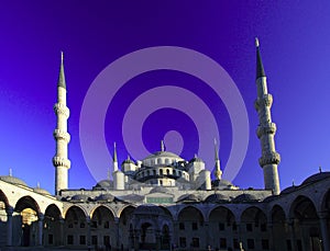 The Sultan Ahmed Mosque - Blue Mosque of Istanbul photo