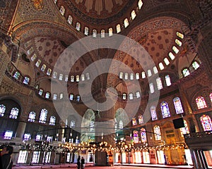 The Sultan Ahmed Mosque - Blue Mosque of Istanbul