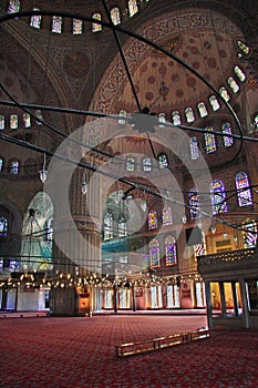 The Sultan Ahmed Mosque - Blue Mosque of Istanbul