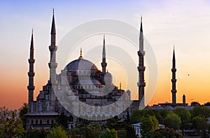 Sultan Ahmed Mosque (Blue Mosque) in Istanbul