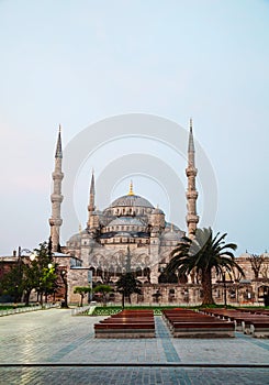 Sultan Ahmed Mosque (Blue Mosque) in Istanbul photo