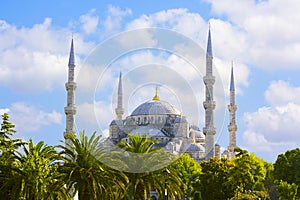 Sultan Ahmed Mosque Blue Mosque, Istanbul, Turkey.