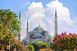 Sultan Ahmed Mosque Blue Mosque, Istanbul, Turkey.