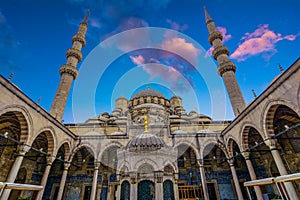 Sultan ahmed Mosque or Blue Mosque, Istanbul, Turkey