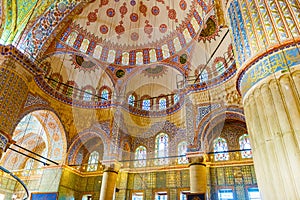 The Sultan Ahmed Mosque is a historic mosque in Istanbul, Turkey