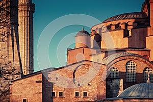 Sultan Ahmed Mosque Illuminated. Beauty world. Istanbul Turkey